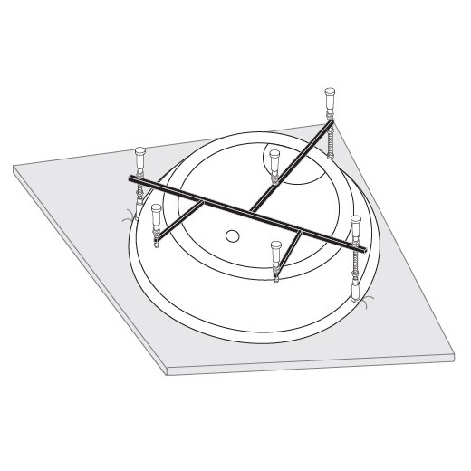 Каркас VagnerPlast Rondo 180x180