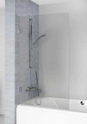 Шторка для ванны Riho Scandic S409 90 см с покрытием Riho Shield