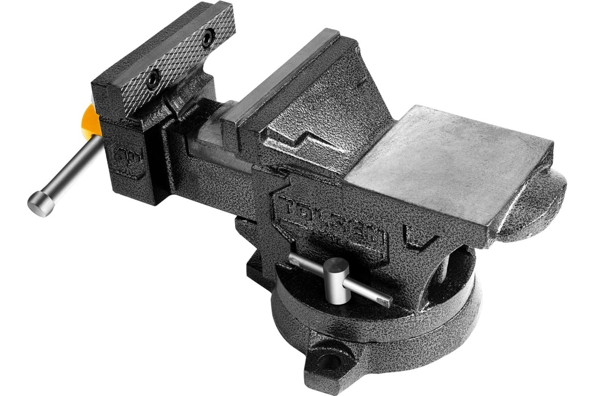 Слесарные тиски TOLSEN 100 мм TT10804