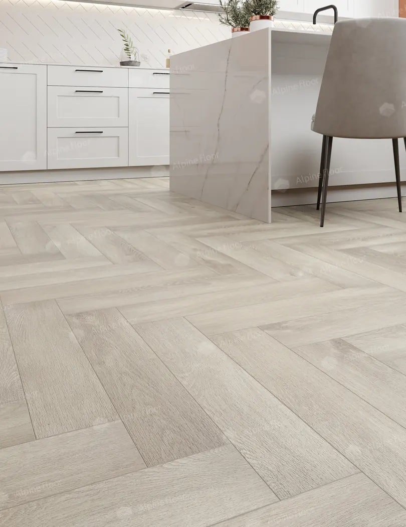 SPC ламинат Alpine Floor Parquet Premium ABA Дуб Фантазия 600x125x8 мм, ECO 19-1B