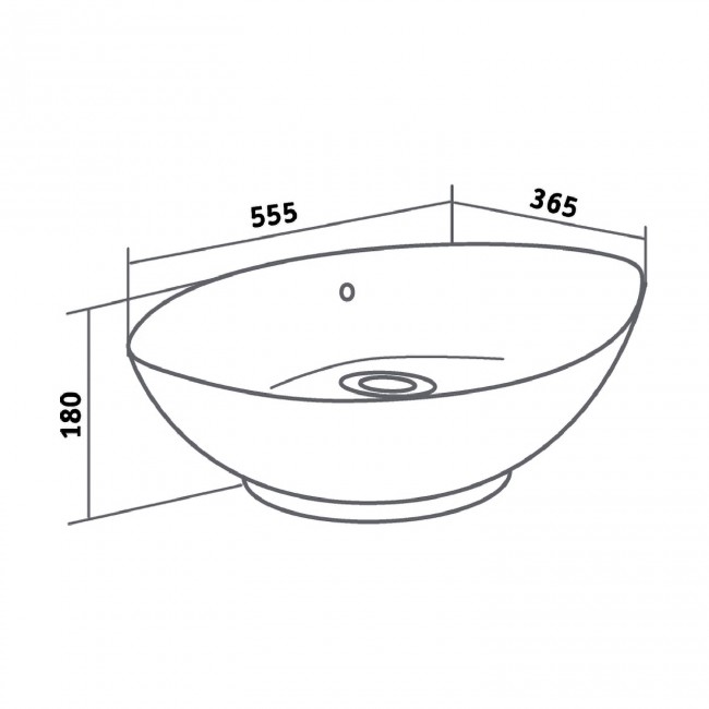Тумба со столешницей Руно Мальта 70 см