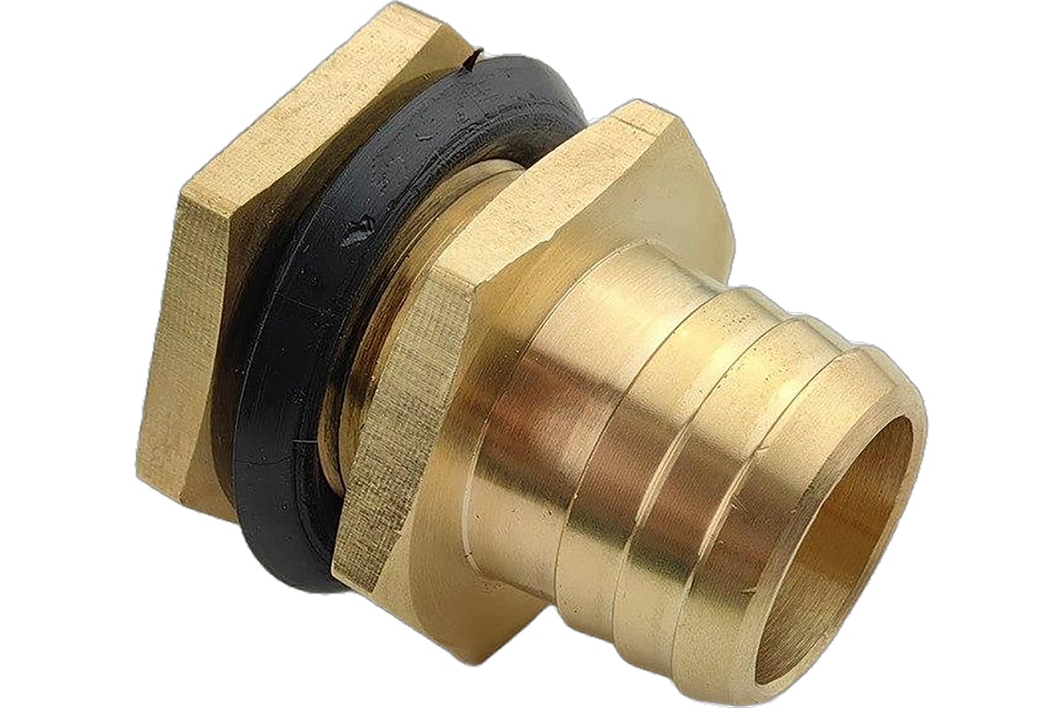 Штуцер для бочки HG 1/2" ВР х 3/4" НР х 25 мм 1897810