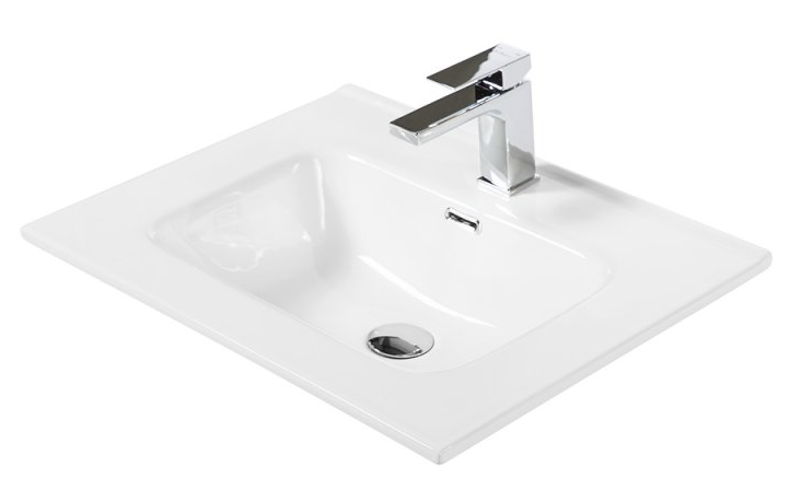 Тумба с раковиной BelBagno Etna 70x45x60 см Bianco Lucido