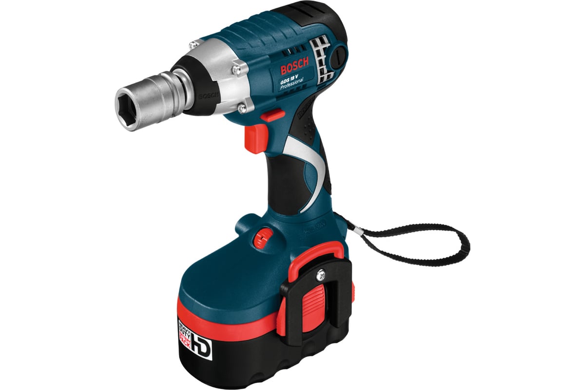 Аккумуляторный ударный гайковерт Bosch GDS 18 V 0.601.909.F21