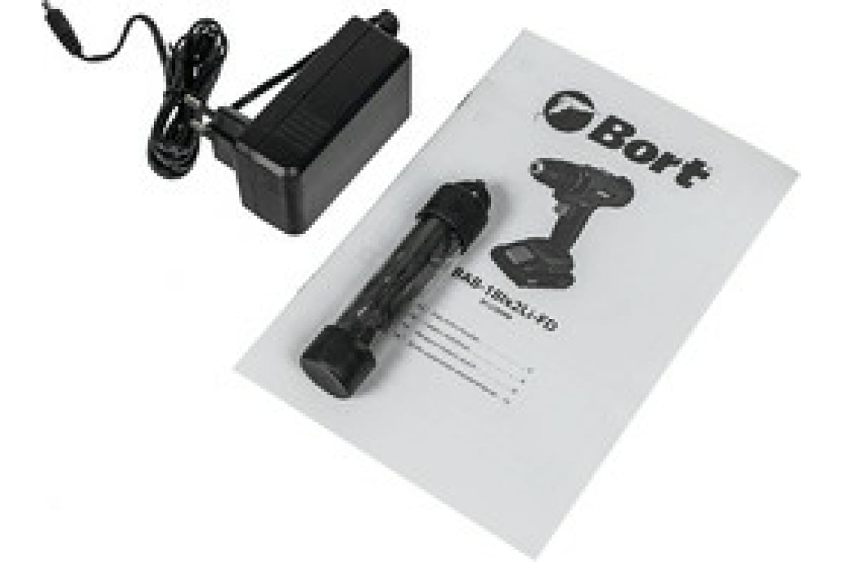 Аккумуляторная дрель-шуруповерт Bort BAB-18Ix2Li-FD 91275998