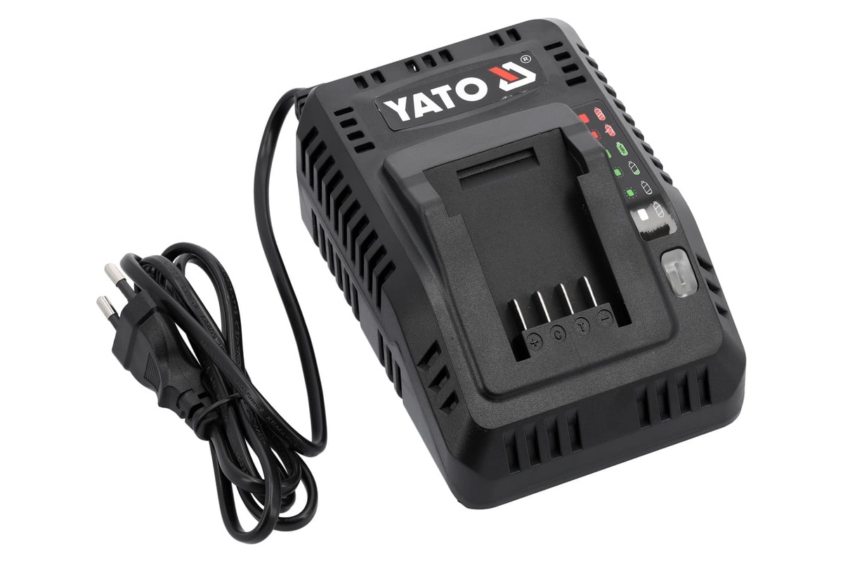 Интеллектуальное зарядное устройство Yato 18 В, 2,4-4,5 A YT-828500