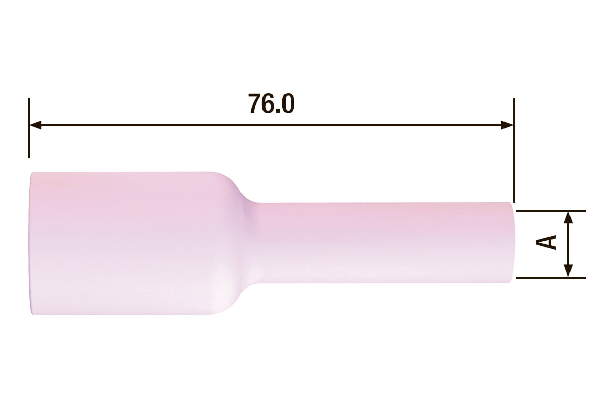 Сопло керамическое газовая линза №6L (2 шт; 10 мм) для FB TIG 17-18-26 Fubag FB54N16L