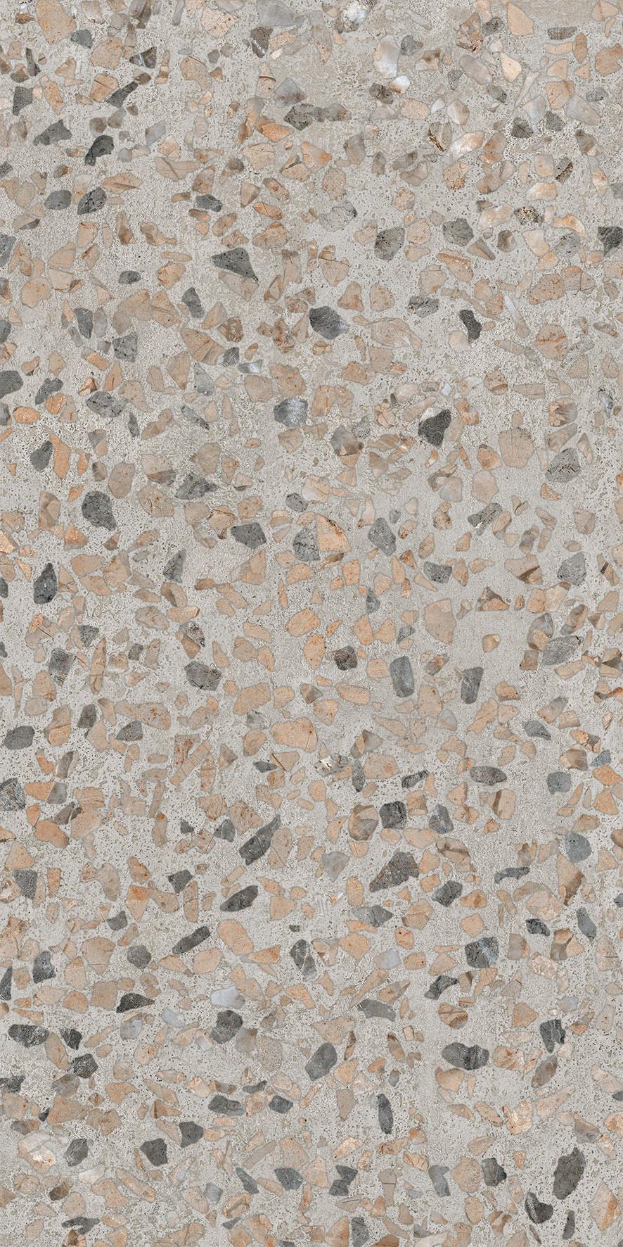 Керамогранит Vitra Terrazzo-X Темный 30х60 см, K949776LPR01VTE0