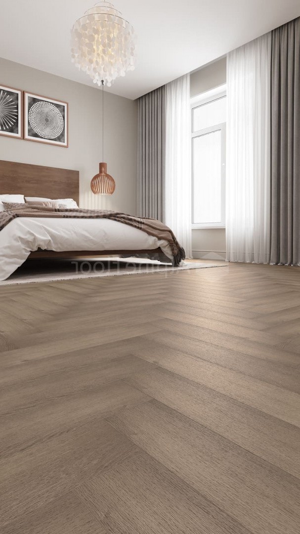 SPC ламинат Alpine Floor Parquet Light Дуб Насыщенный 600x125x4 мм, ECO 13-7B