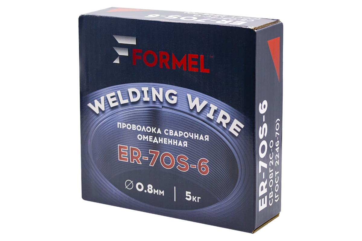 Проволока сварочная омедненная Welding Wire (0.8 мм; 5 кг) Formel FRM_08_5