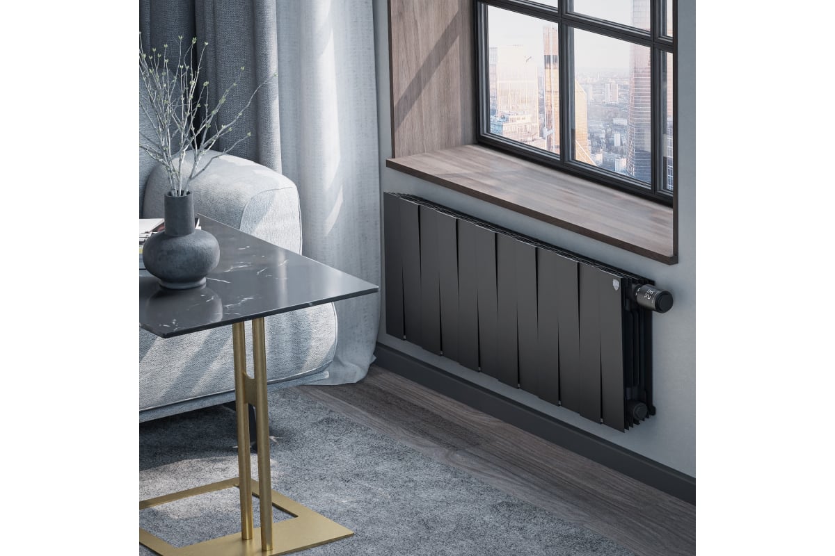 Радиатор Royal Thermo PianoForte 300 /Noir Sable - 12 секц. VDR НС-1346058
