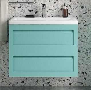 Тумба с раковиной Art&Max Platino 75 см