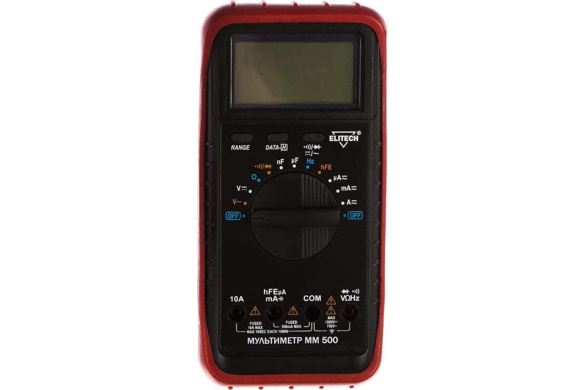Мультиметр Elitech ММ 500