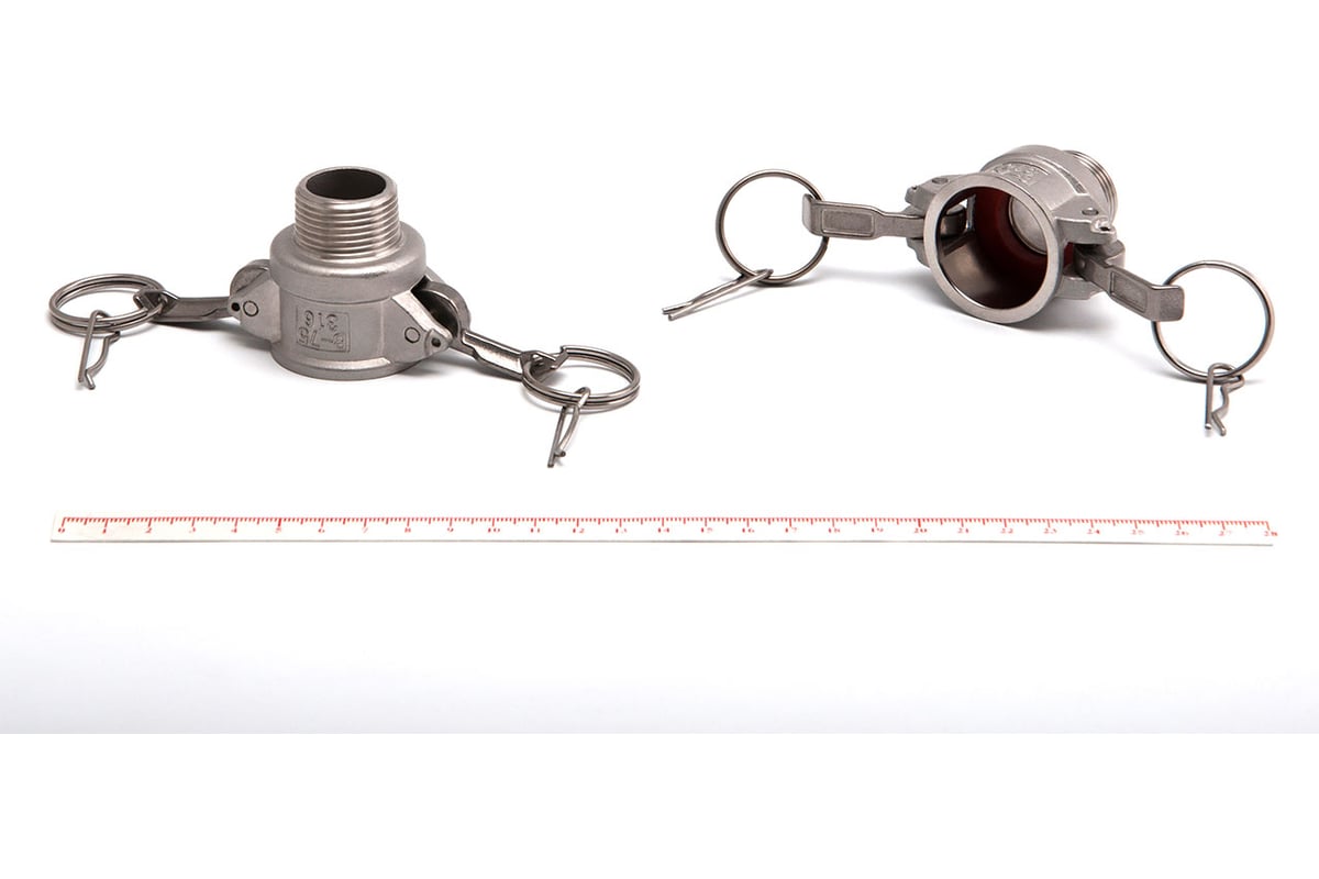 Камлок из нержавеющей стали HIMPT B-075 3/4" (20 мм) 00028010287