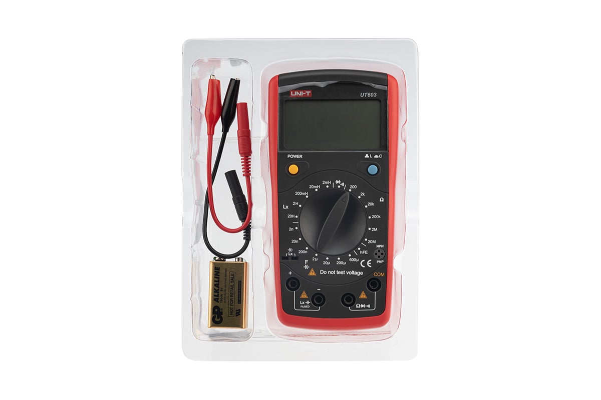 Профессиональный мультиметр UNI-T RLC-метр UT603 13-1012