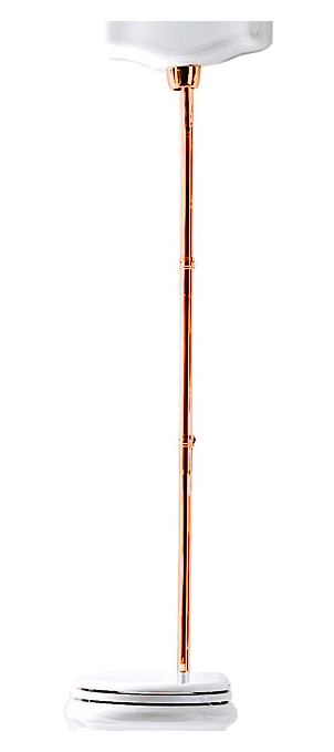 Труба к подвесному бачку Kerasan 757393 высокая, бронза