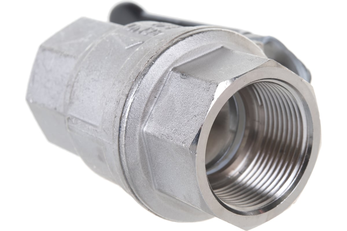 Шаровой кран RUB 1 1/4 DN40 PN40, ВР-ВР, серия BRESCIA S.33, промышленный, ручка S33G00