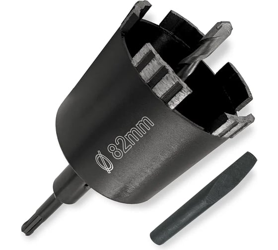 Коронка алмазная безударная по бетону SDS plus MKSS Toolbox 82 мм MK8200