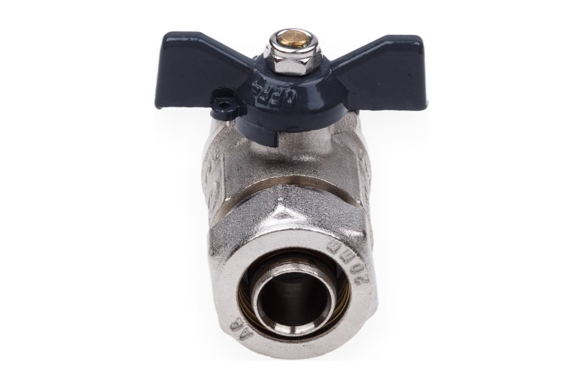 Шаровой кран для МП труб Aqualink вн 1/2x16 B бабочка 874