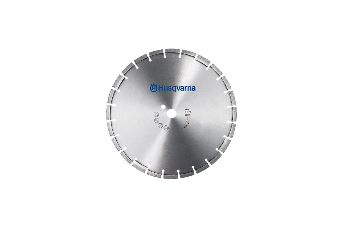 Диск алмазный F640 (600 мм; 25.4 мм) для резчиков швов Husqvarna Construction 5311590-39