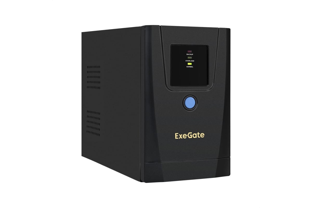 Источник бесперебойного питания Exegate Power Back BNB-6C13, металлический корпус, Black 292766