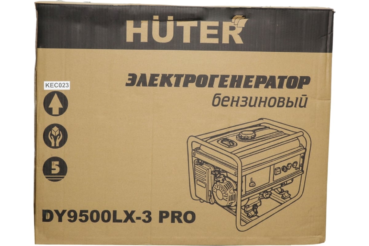 Электрогенератор Huter DY9500LX-3 PRO-электростартер 380В/220В 64/1/77