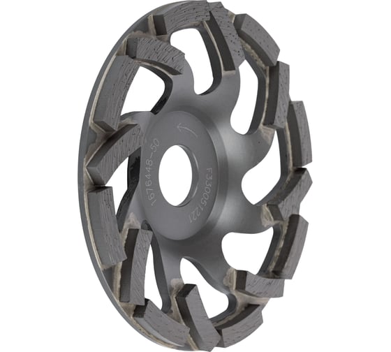 Чашка алмазная DGS-W 125D-22.23H "Double Fan Turbo Premium Row" Elsilber EL-RY125DFR