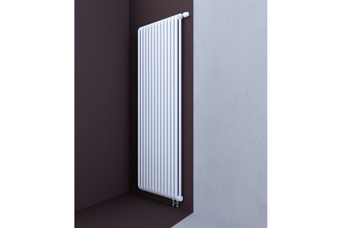 Радиатор КЗТО нижнее подключение, правое 1/2" PC 2-1750-13