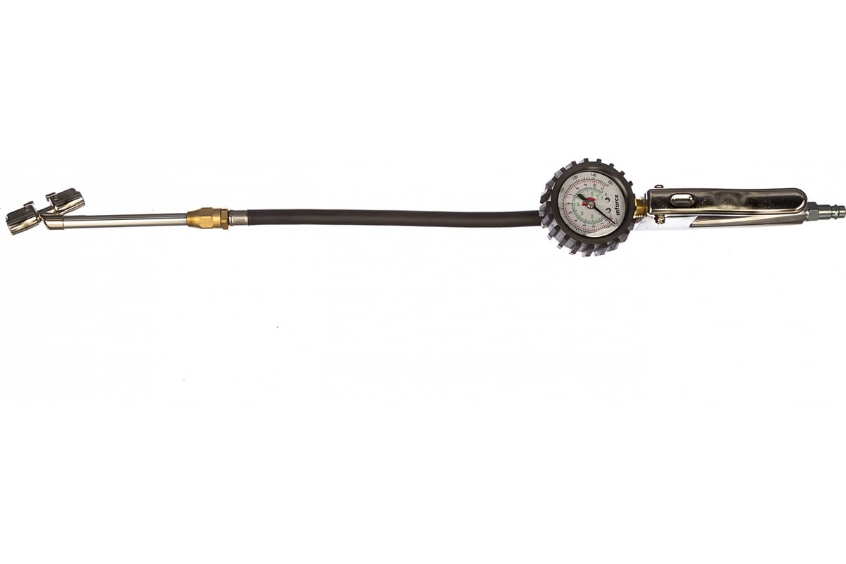 Пистолет для накачки шин (шинный манометр) Inforce Dial160PSI 01-05-01