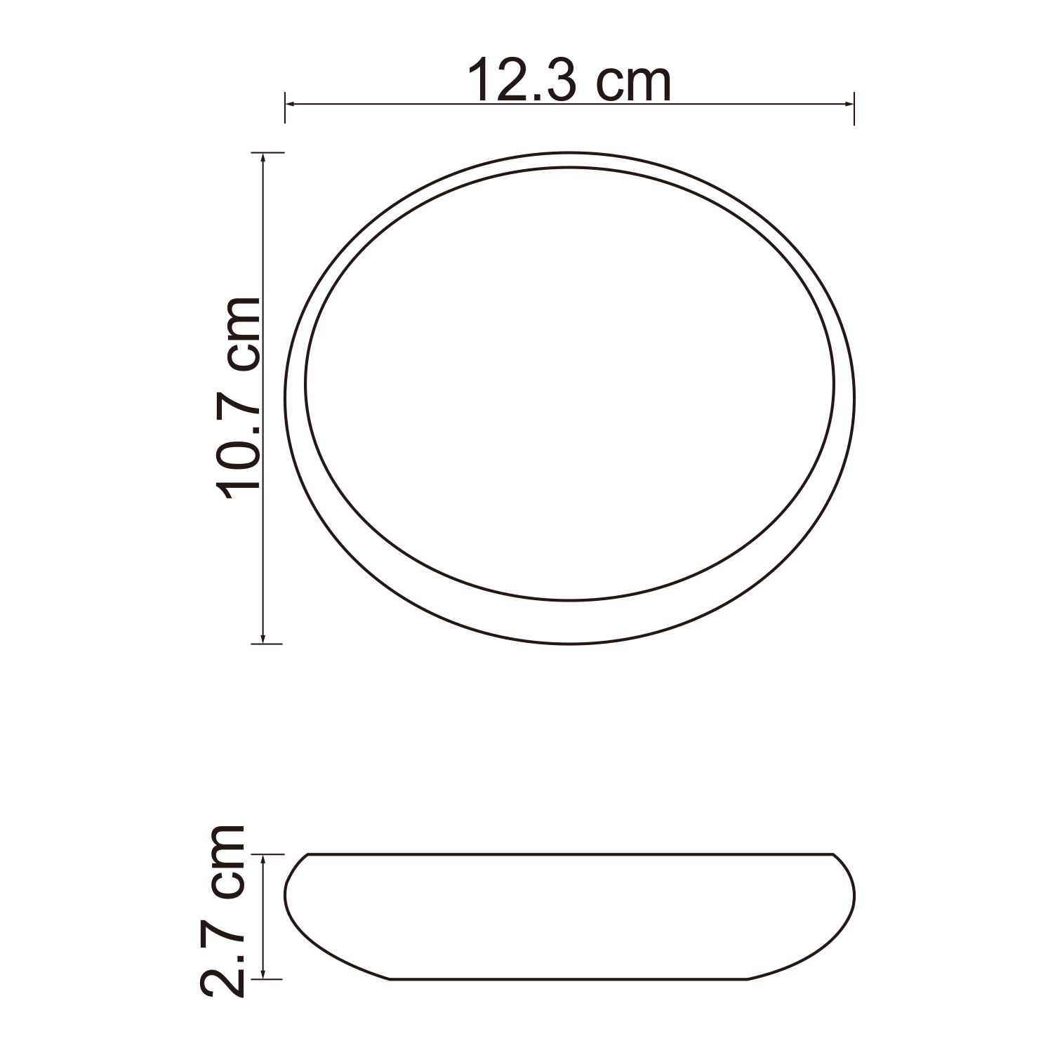 Мыльница WasserKRAFT Dinkel K-4629 белый