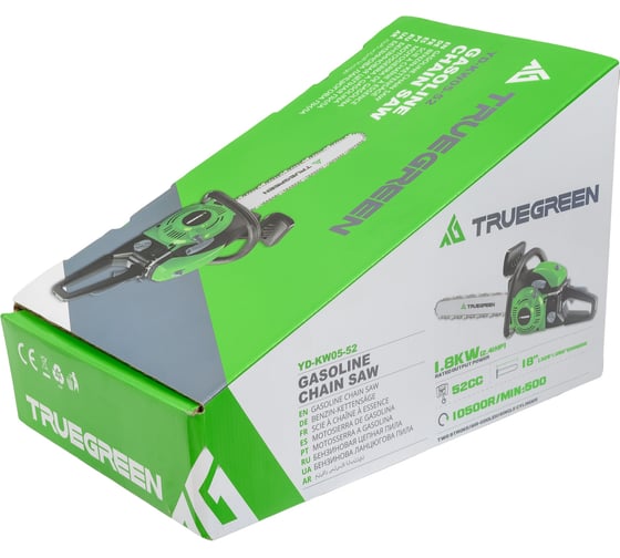 Бензопила TRUEGREEN 1.8 кВт, 18 дюймов YD-KW05-52