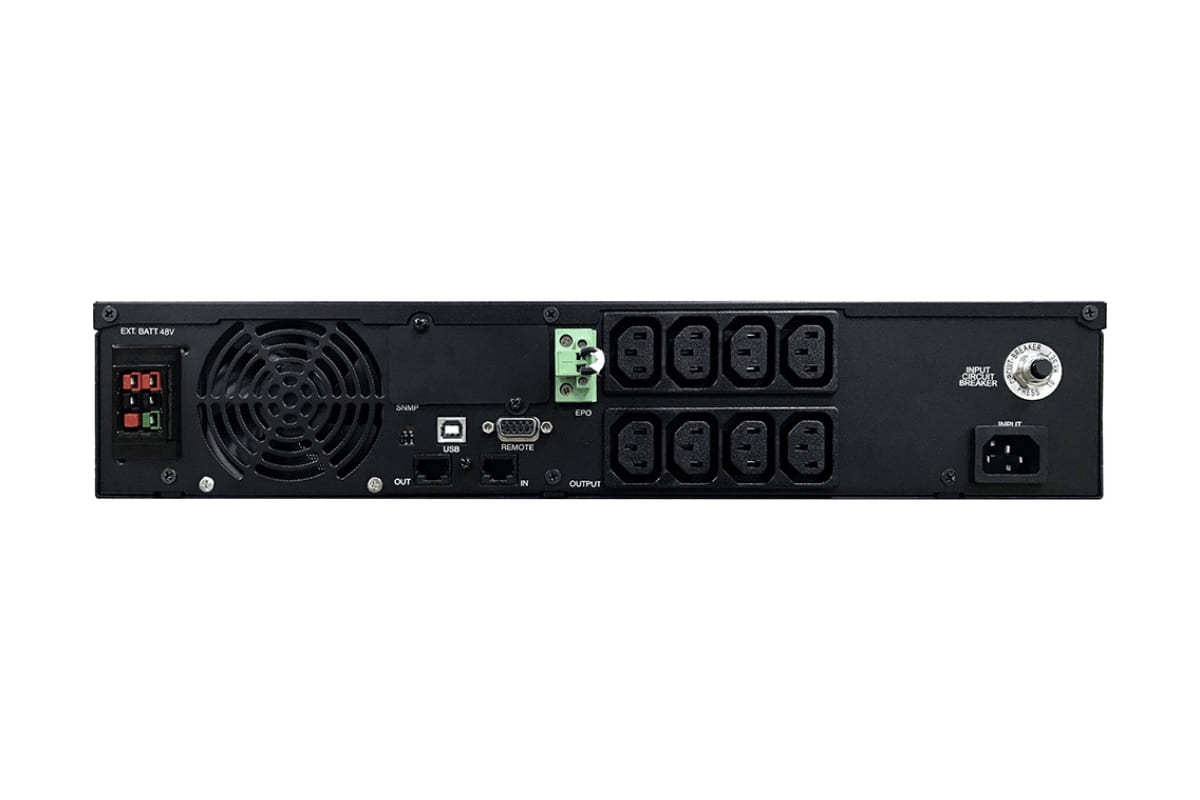 Источник бесперебойного питания Powercom Smart-UPS SMART RT, Line-Interactive, 1500VA/1350W SRT-1500A LCD