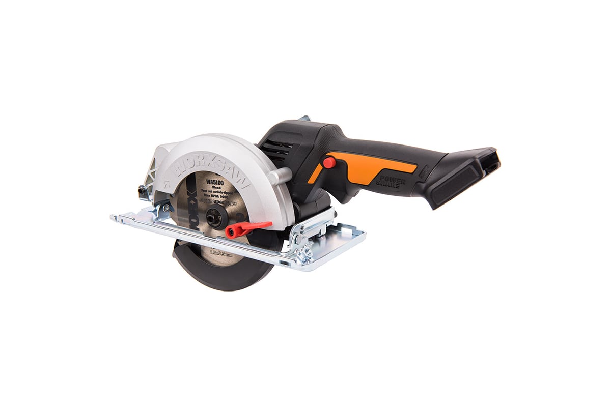 Аккумуляторная циркулярная бесщеточная мини-пила Worx WX531.9