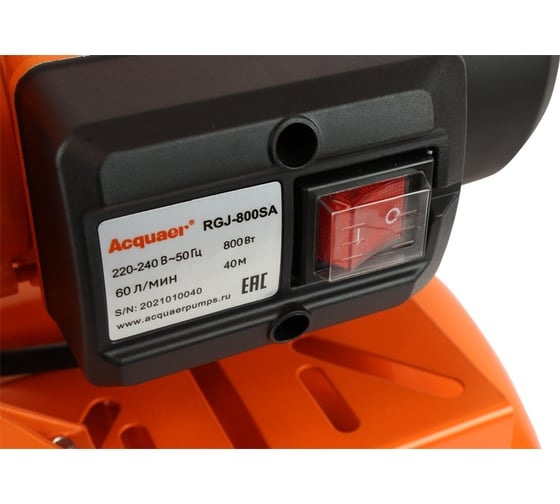 Насосная станция Acquaer RGJ-800SA 7.5.211