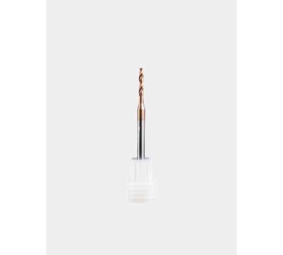Сверло твердосплавное ц/х РОСИНСТРУМЕНТ 2.4x4х16x62 3D без подачи СОЖ TiSiN 324041662