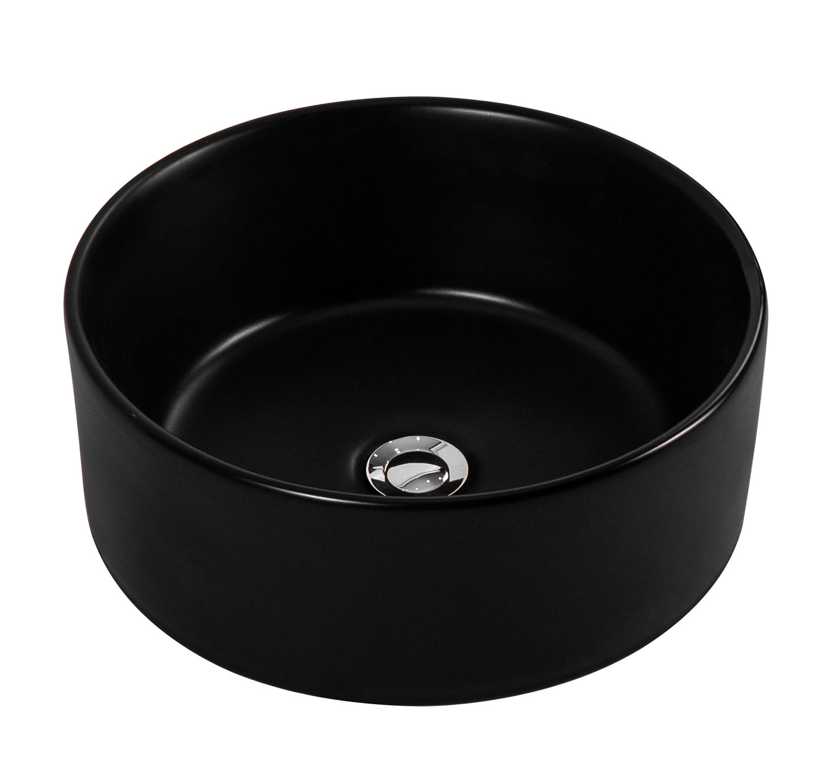 Раковина Aquatek AQ5118-MB 40 см черный матовый