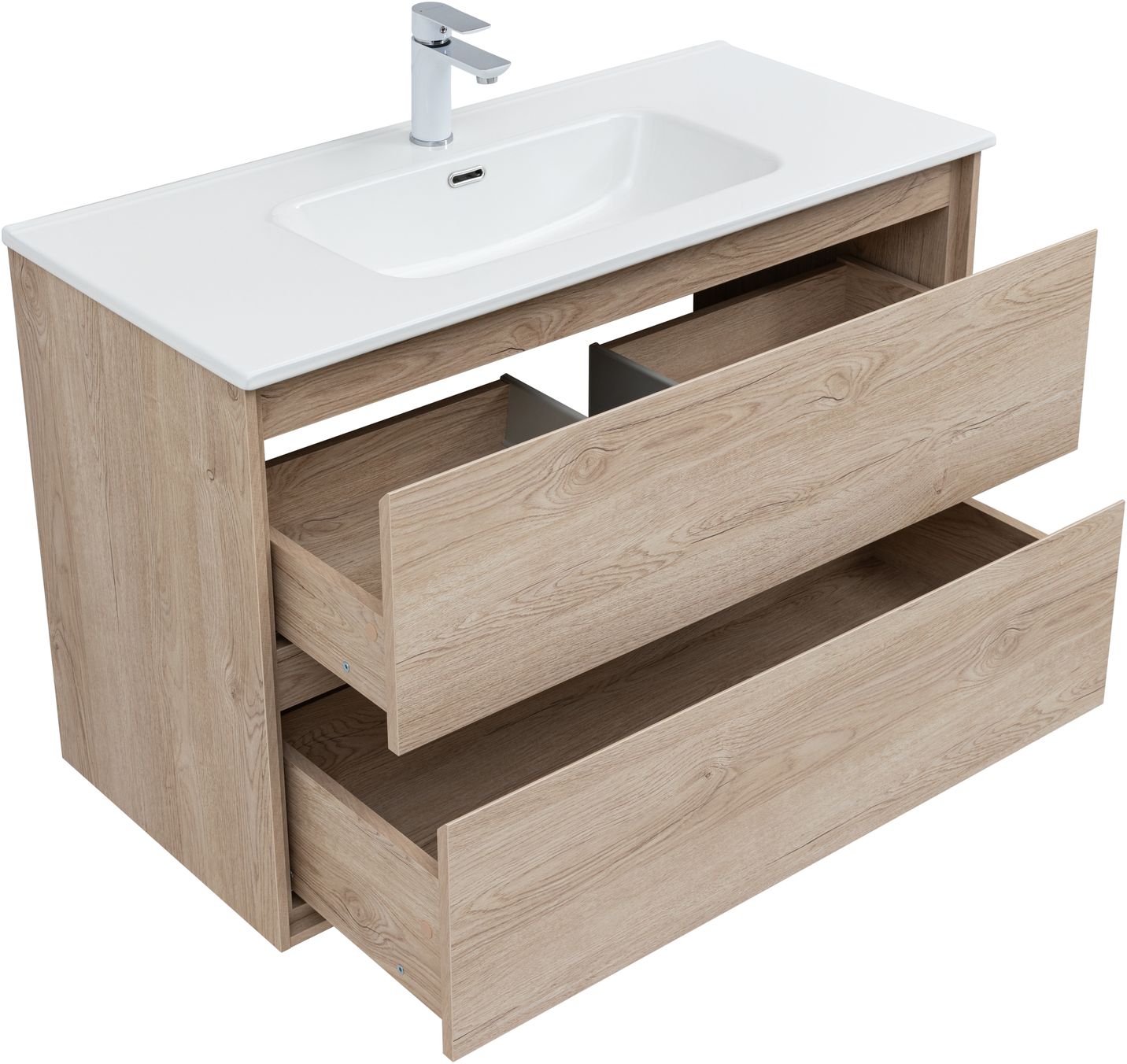 Мебель для ванной Aquanet Милан 100 см дуб светлый Мебель для ванной Aquanet Милан 100 см дуб светлый