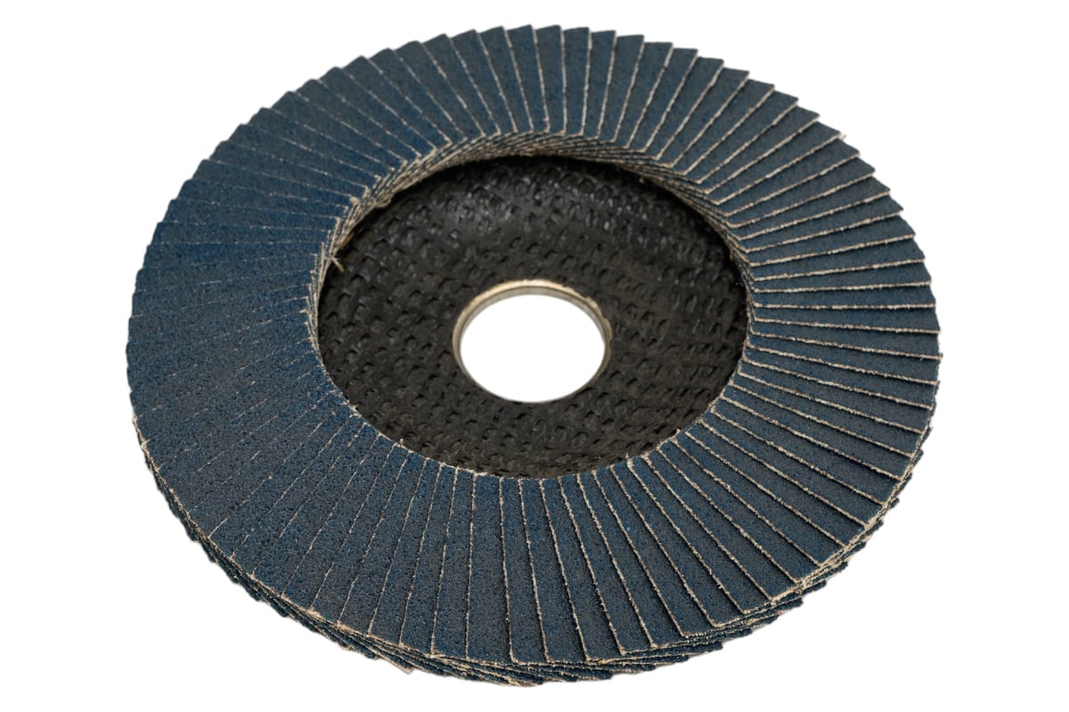 Круг лепестковый Zir Std 125x22.23 мм, Р80 Interflex 4687203548469