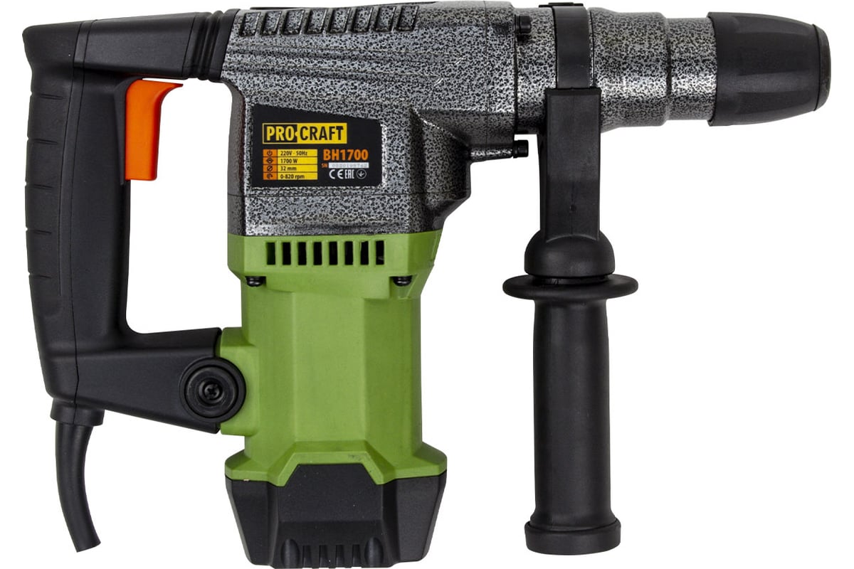 Перфоратор электрический сетевой PROCRAFT BH 1700 BH1700