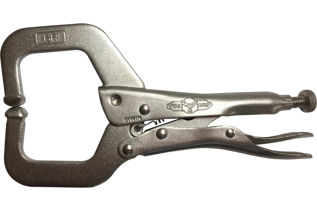 С-образные щипцы с фиксатором 6R 6", 150мм Irwin T17EL4