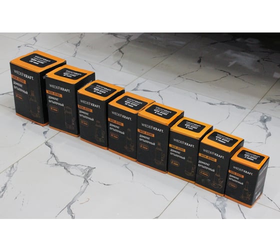 Домкрат 10т, ход штока 150мм Wiederkraft WDK-81100