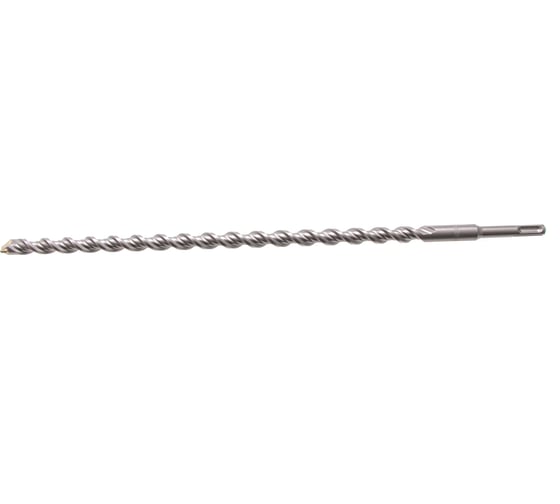 Бур по бетону, двойная спираль, Cobalt W-tip (16x460 мм; SDS PLUS) Denzel 705040