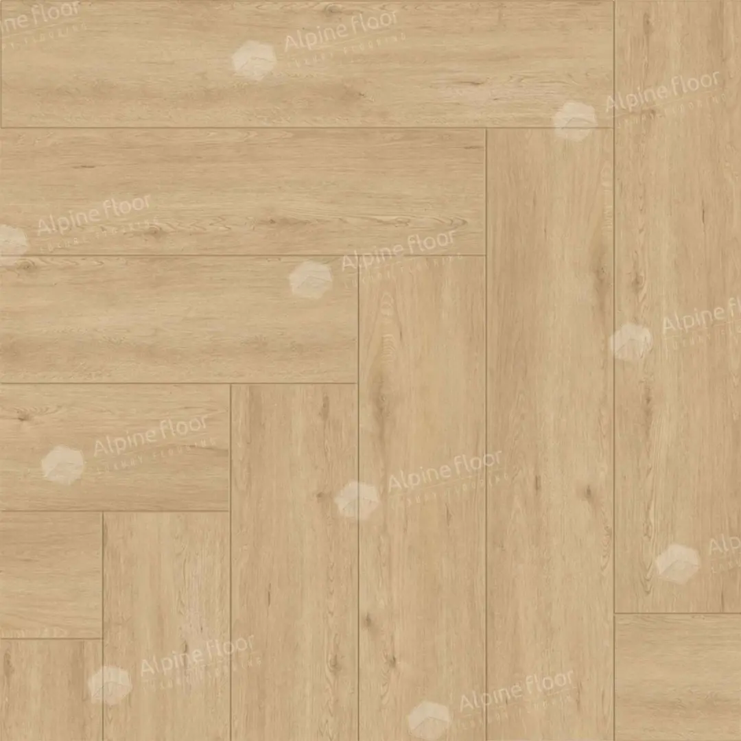 Виниловый ламинат Alpine Floor Parquet LVT Дуб Лесат 590x118x2.5 мм, ECO-16-26