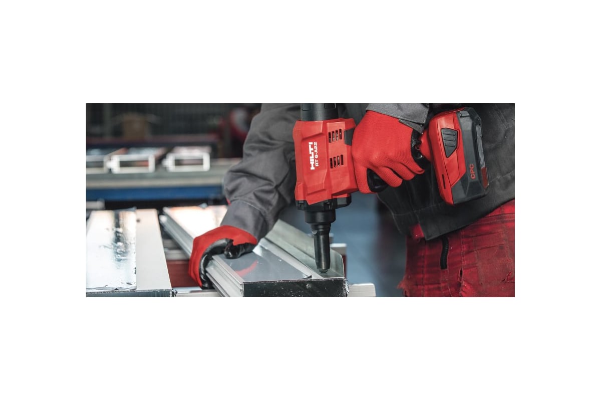 Аккумуляторный заклепочник Hilti RT 6-A22 коробка 2218558