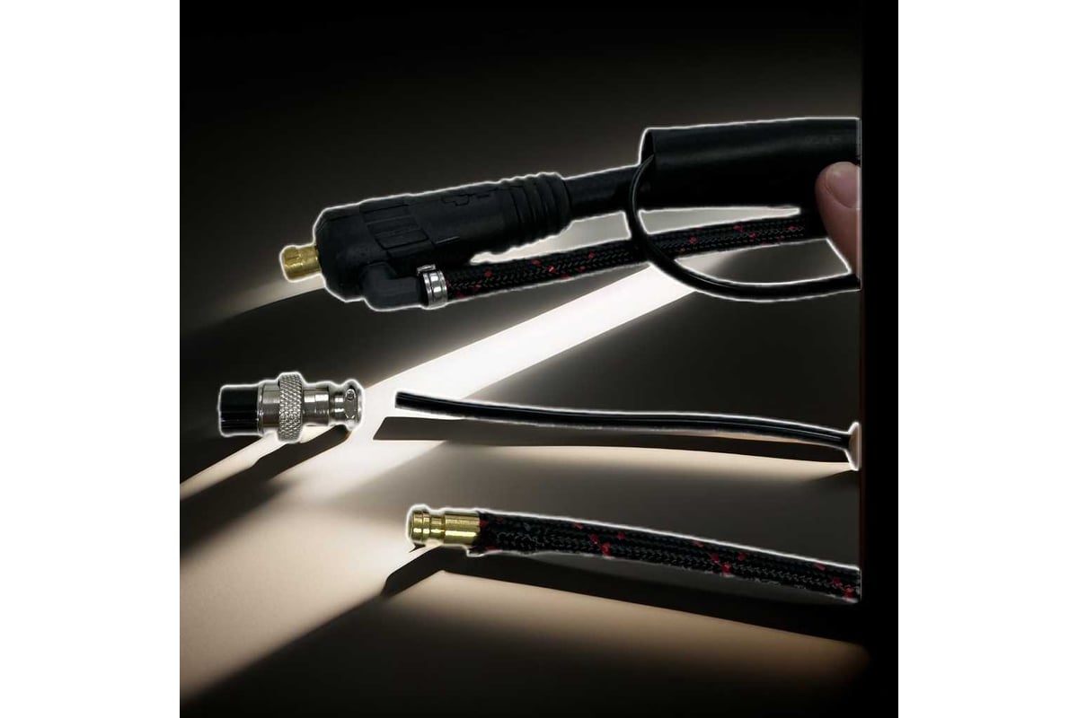 Сварочная горелка SIGWELD TS TIG-17, 8м (2pin/10-25) 20055