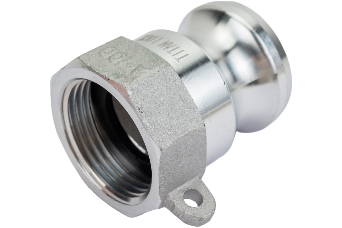 Камлок соединение типа А (1"; ниппель; внутренняя резьба BSP; алюминий) TITAN LOCK TL100AAL