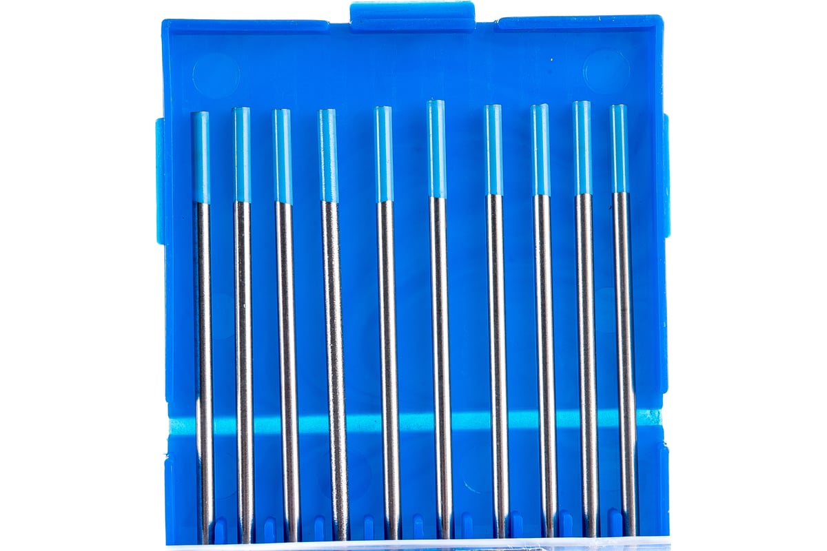 Электроды вольфрамовые WL-20-175 (10 шт; 2 мм; синий; AC/DC) Gigant G-602