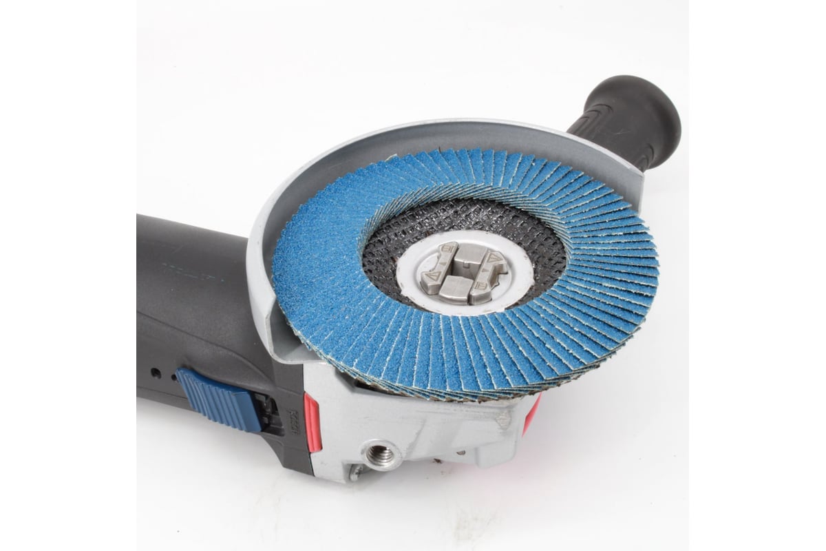 Круг лепестковый торцевой КЛТ Р120, X-lock,125 мм, конический Альфадиск 5283