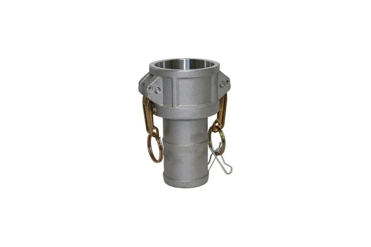 Алюминиевый камлок TITAN LOCK типа С серия EcoLine, розетка с хвостовиком 8" TL800CAL-EL