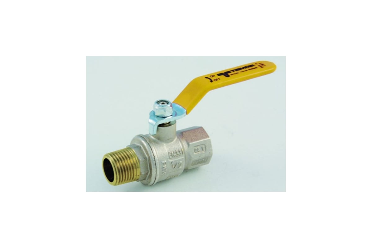 Газовый кран Tiemme 3/4" ВН шаровой (ручка) Uragano 2210016/2201G0705